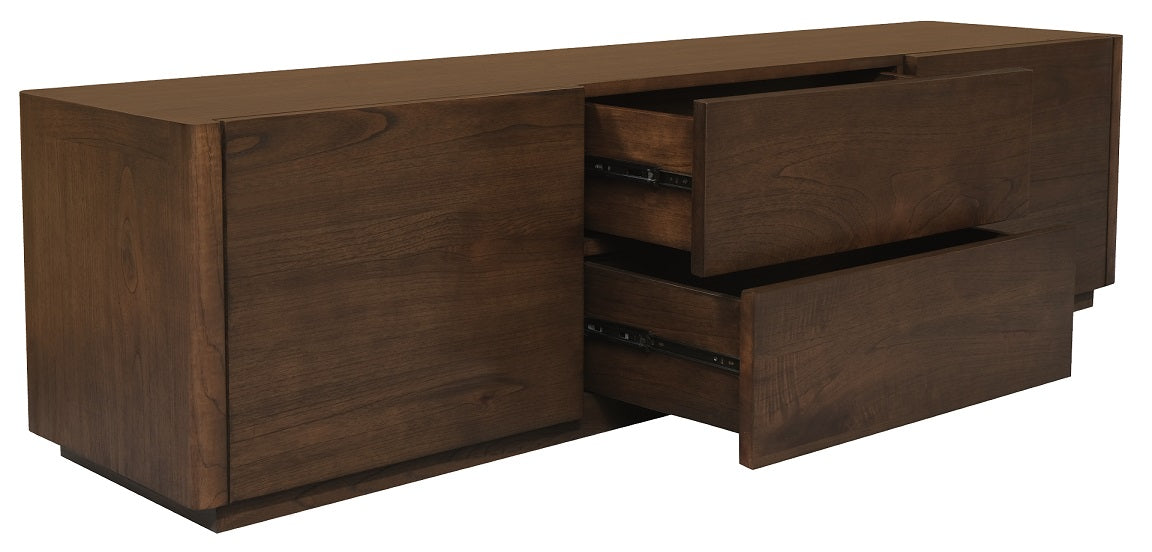 CT Gatsby Solid Timber 2 Door 2 Drawer Entertainment Unit