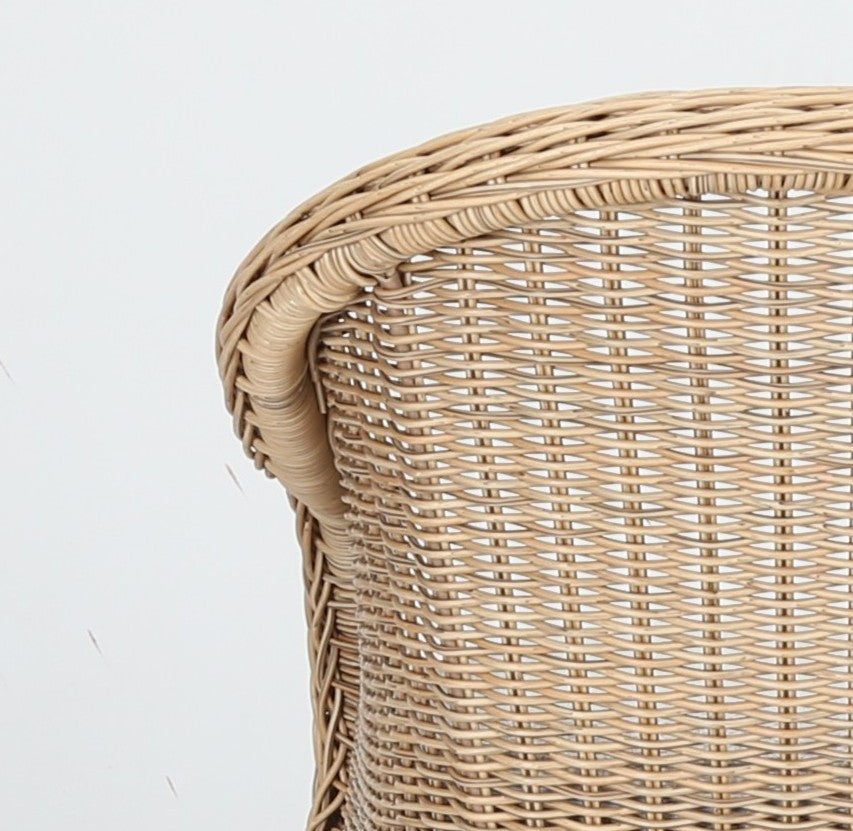 CR Ohana Wicker Outdoor Dining Armchair with Cushion