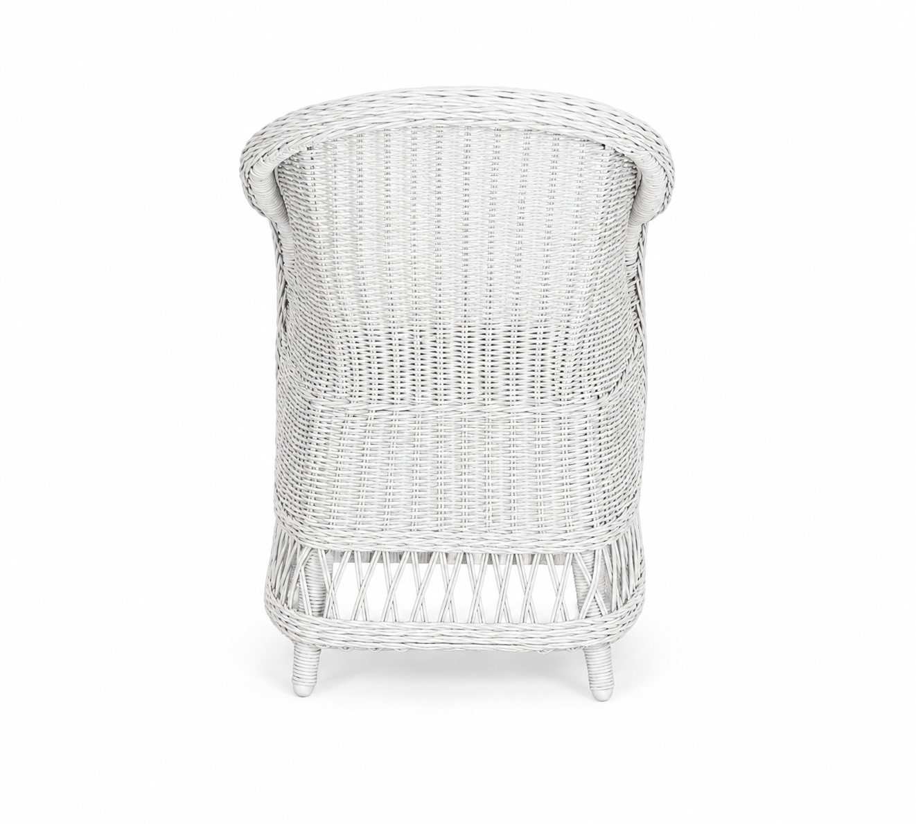CR Ohana Wicker Outdoor Dining Armchair with Cushion