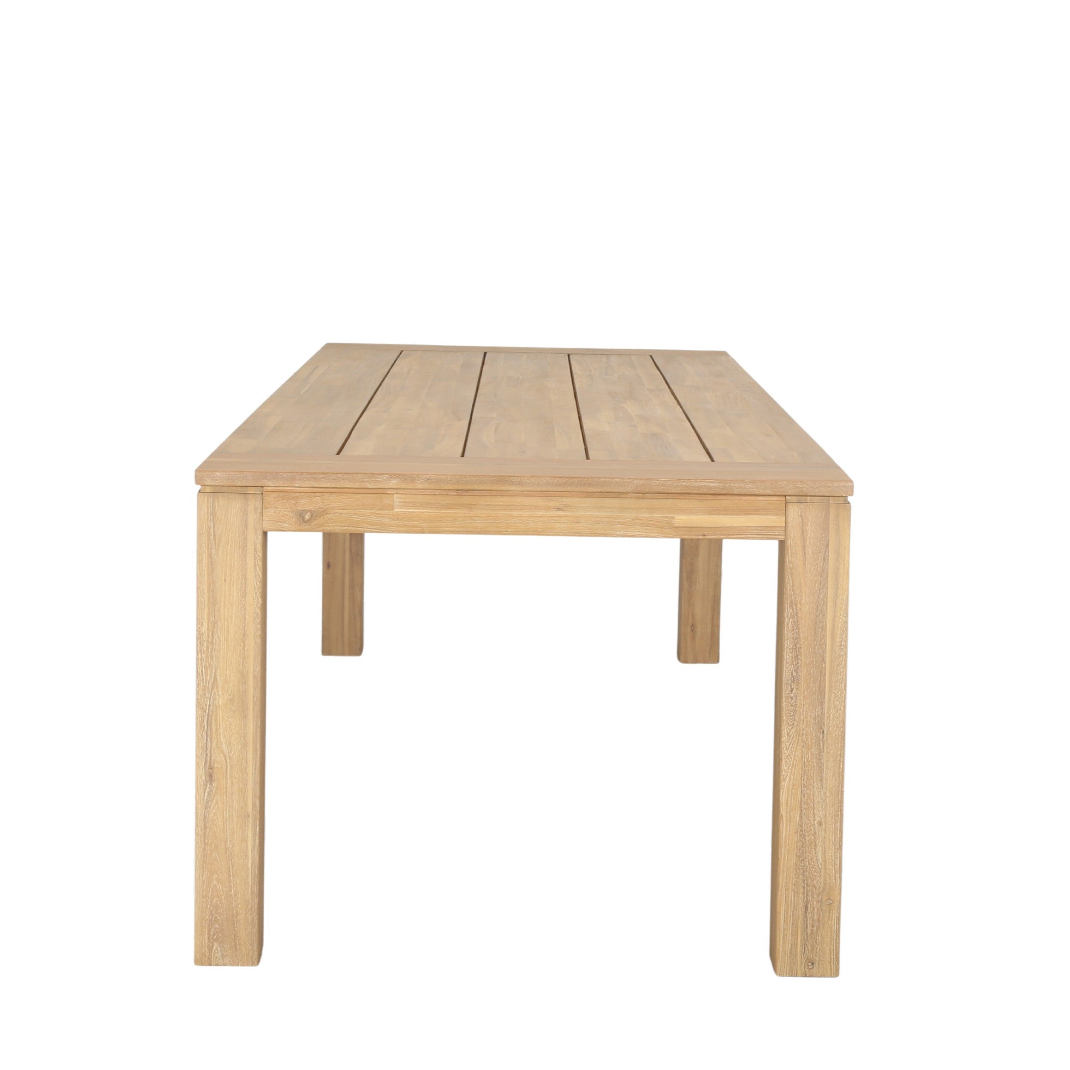 CR Koa Solid Hardwood Outdoor Dining Table