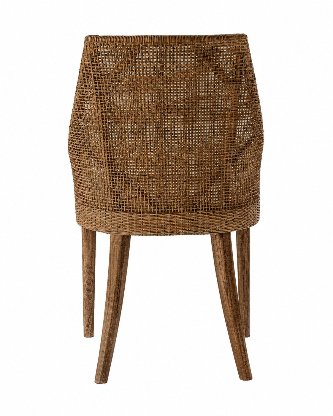 CR Tennessee Timber Framed Rattan Dining Chair