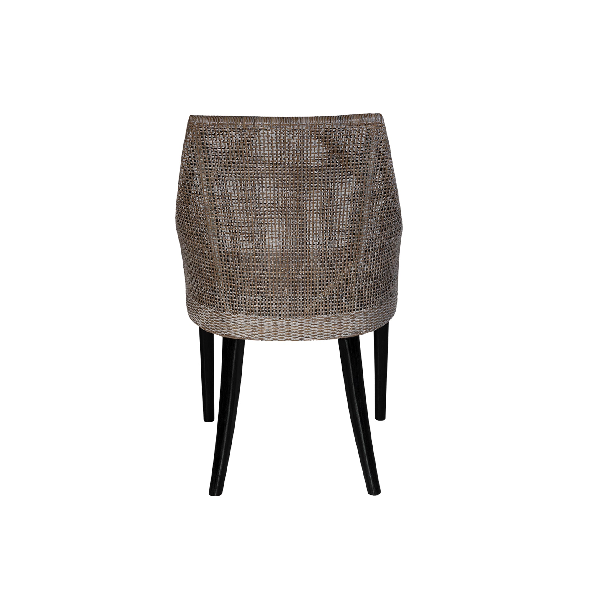 CR Tennessee Timber Framed Rattan Dining Chair