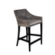 CR Tennessee Timber Frame Rattan Counter Stool