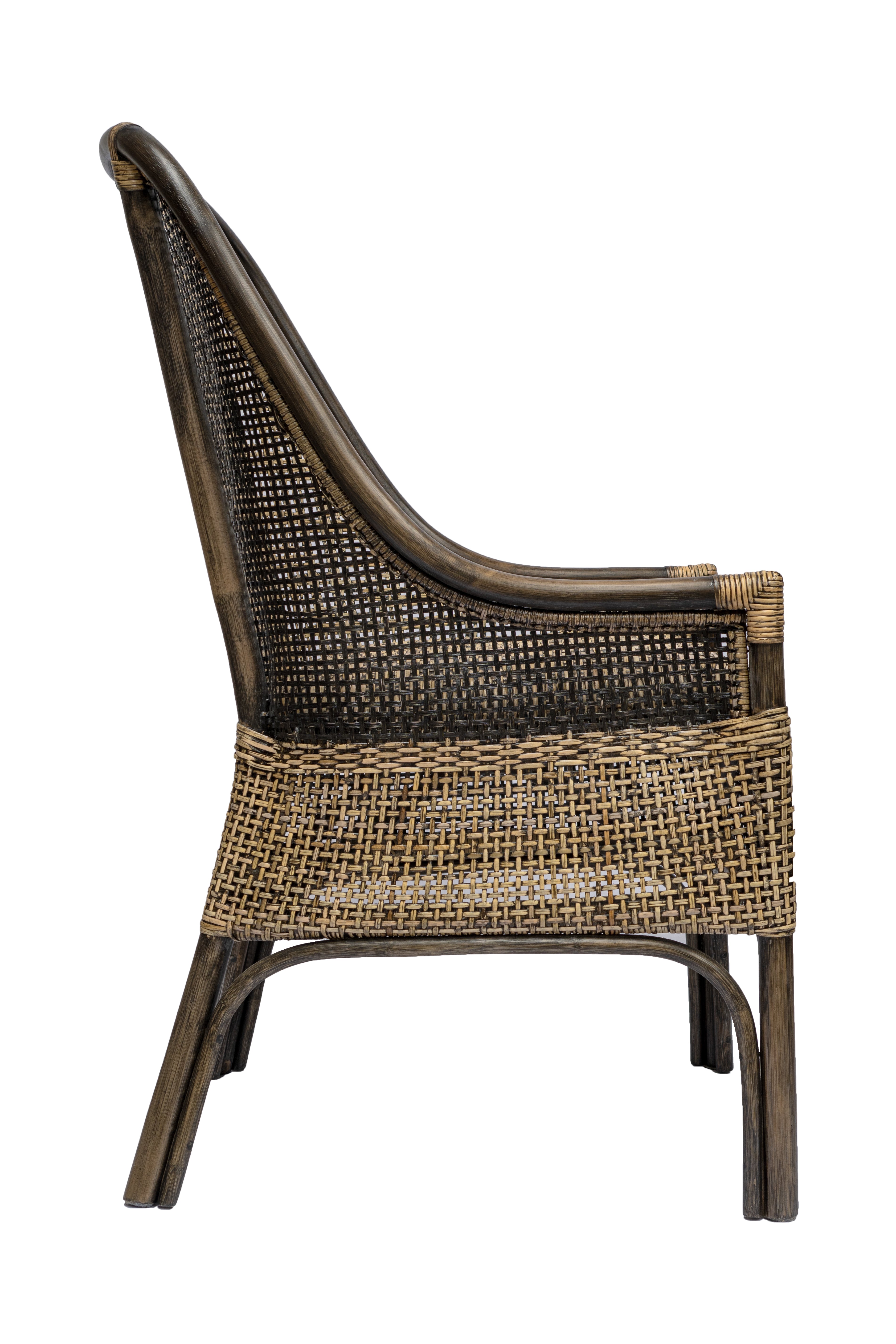 CR Albany Natural Rattan Dining Armchair