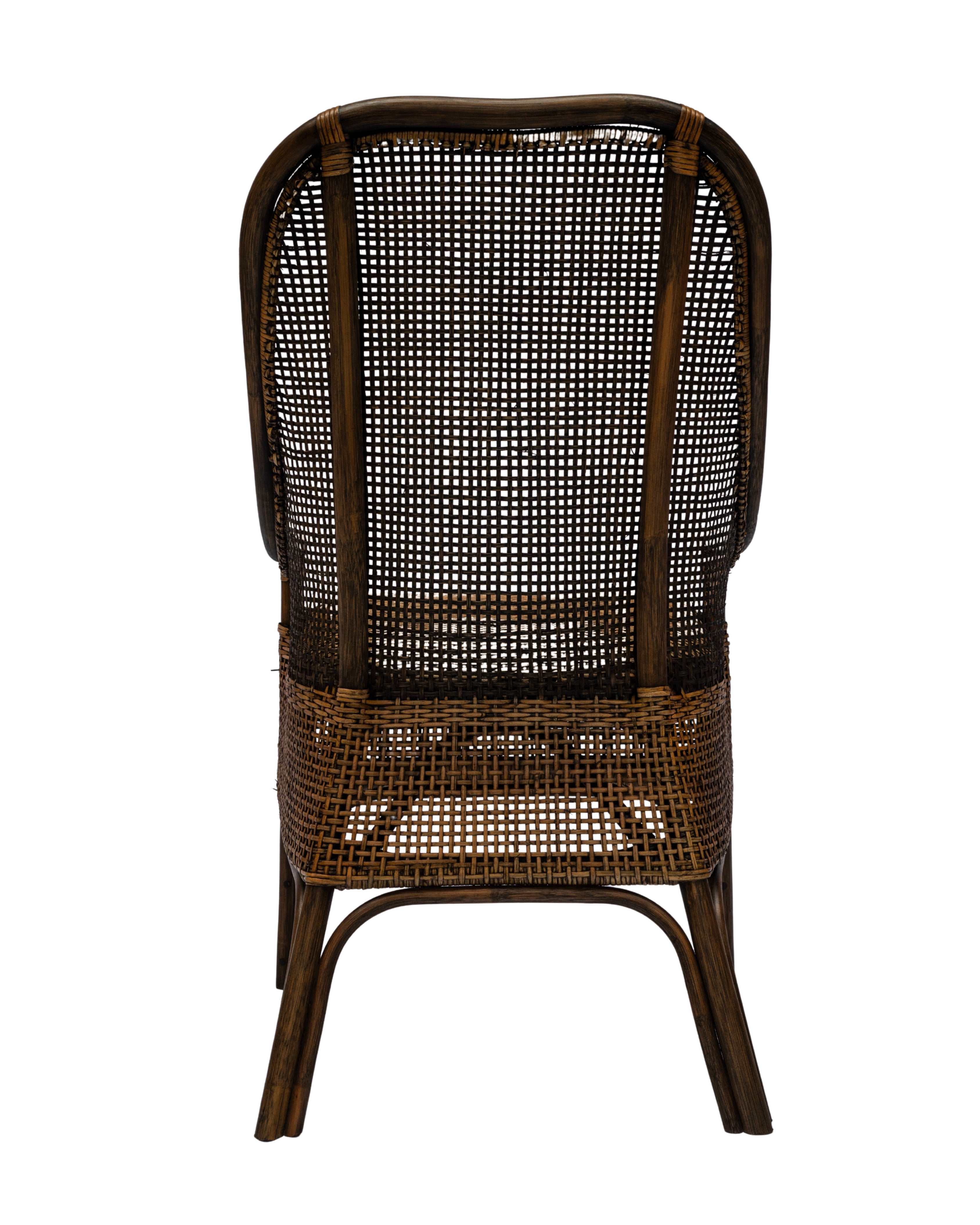 CR Albany Natural Rattan Dining Armchair
