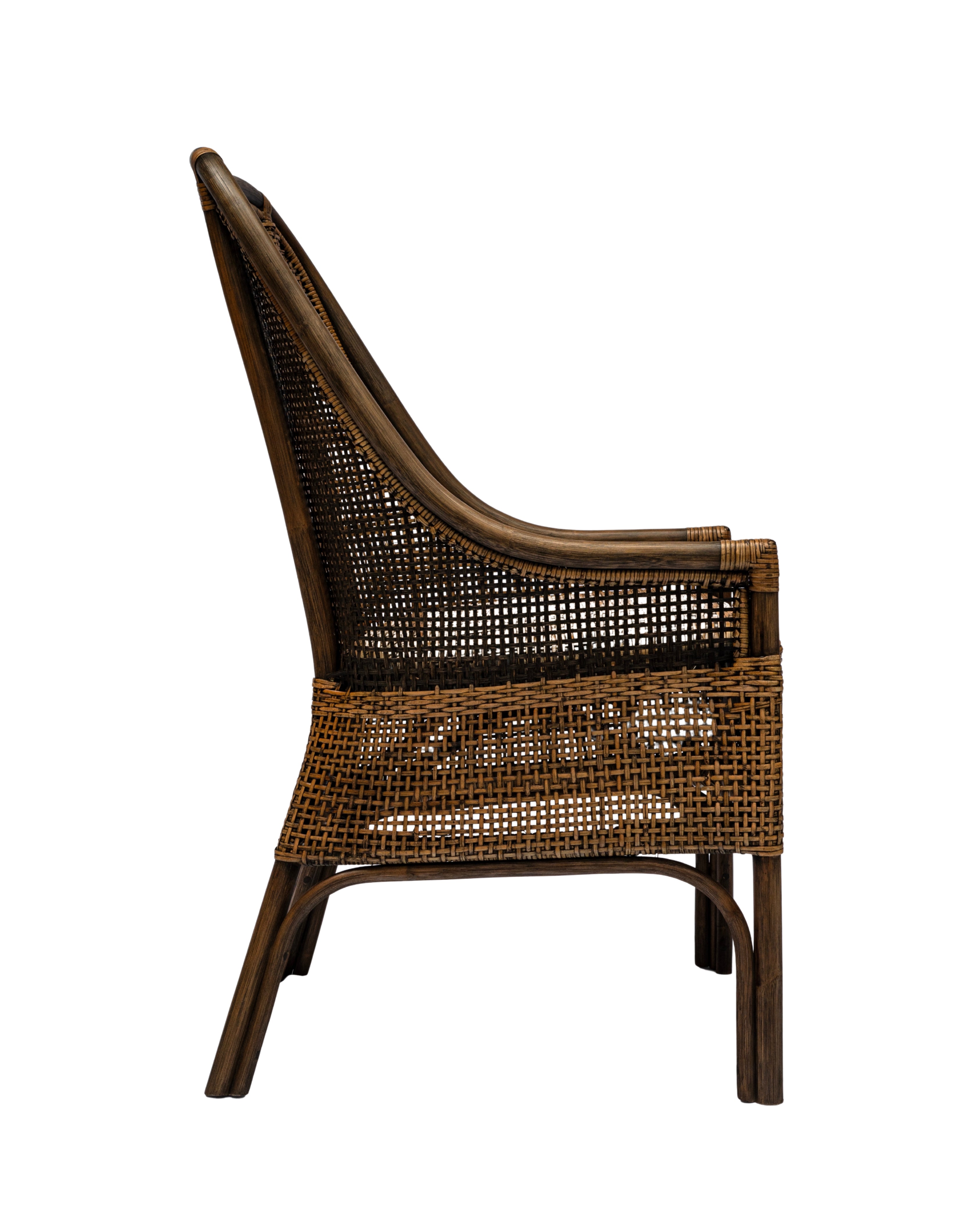 CR Albany Natural Rattan Dining Armchair