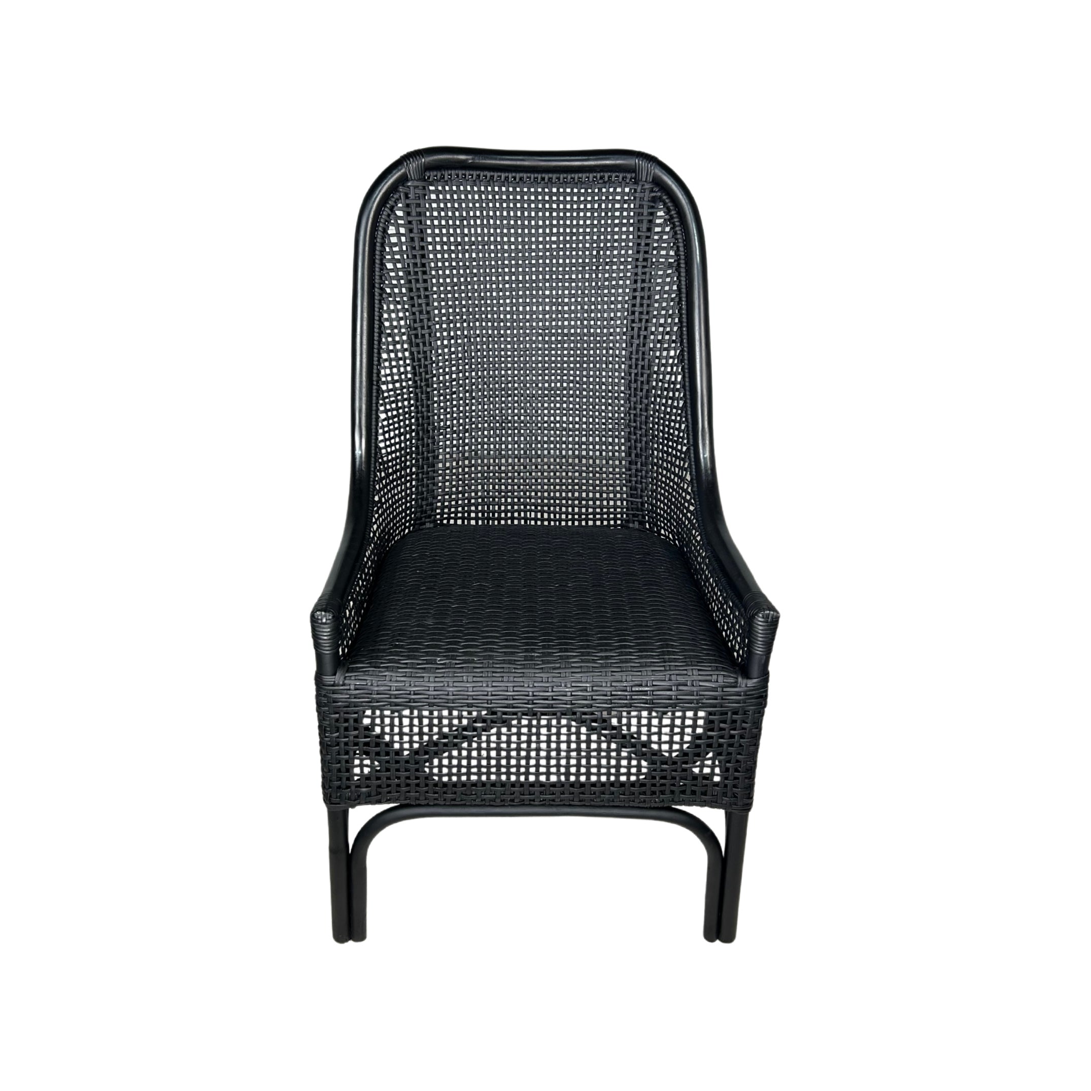 CR Albany Natural Rattan Dining Armchair