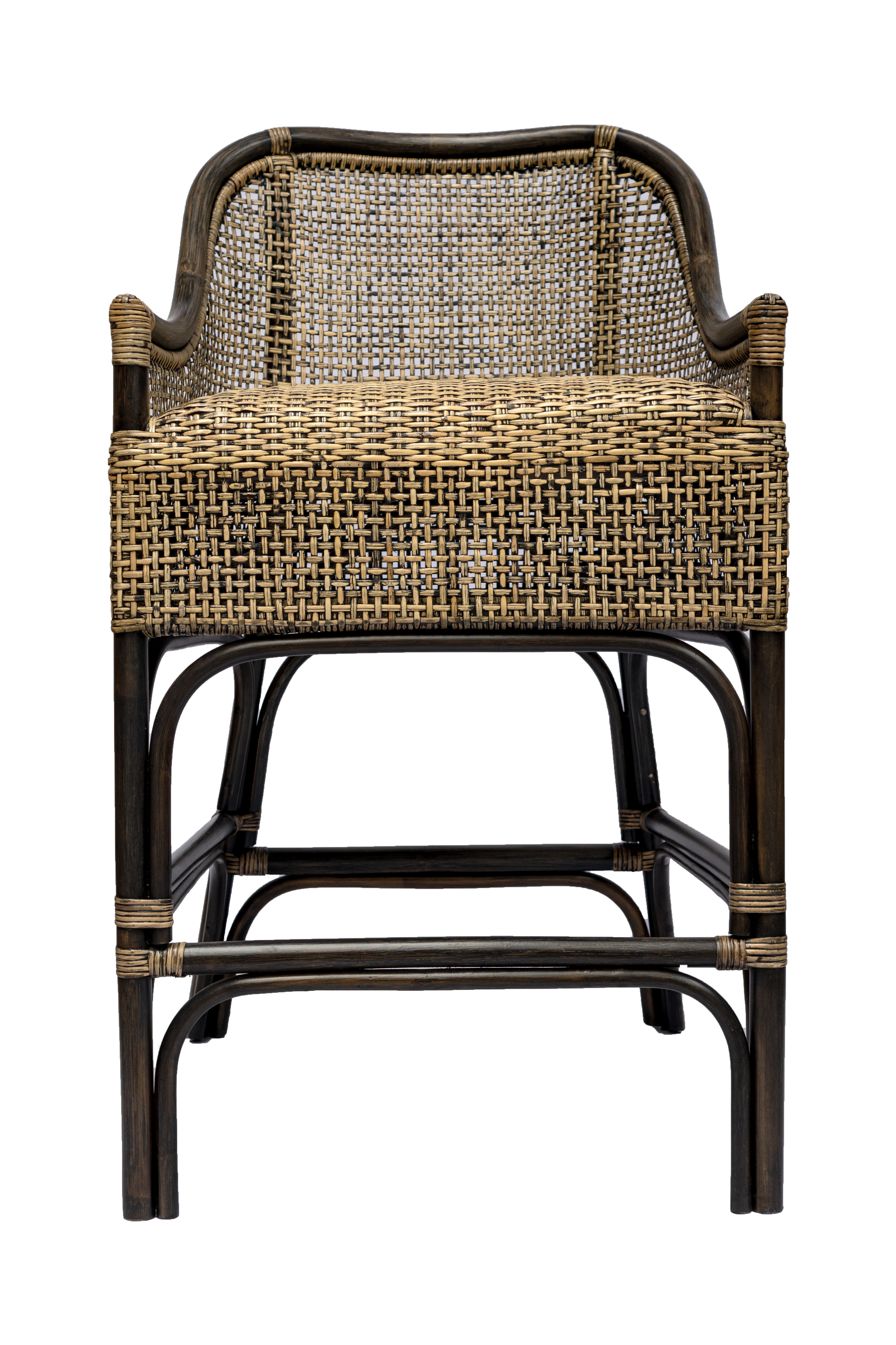CR Albany Natural Rattan Counter Stool