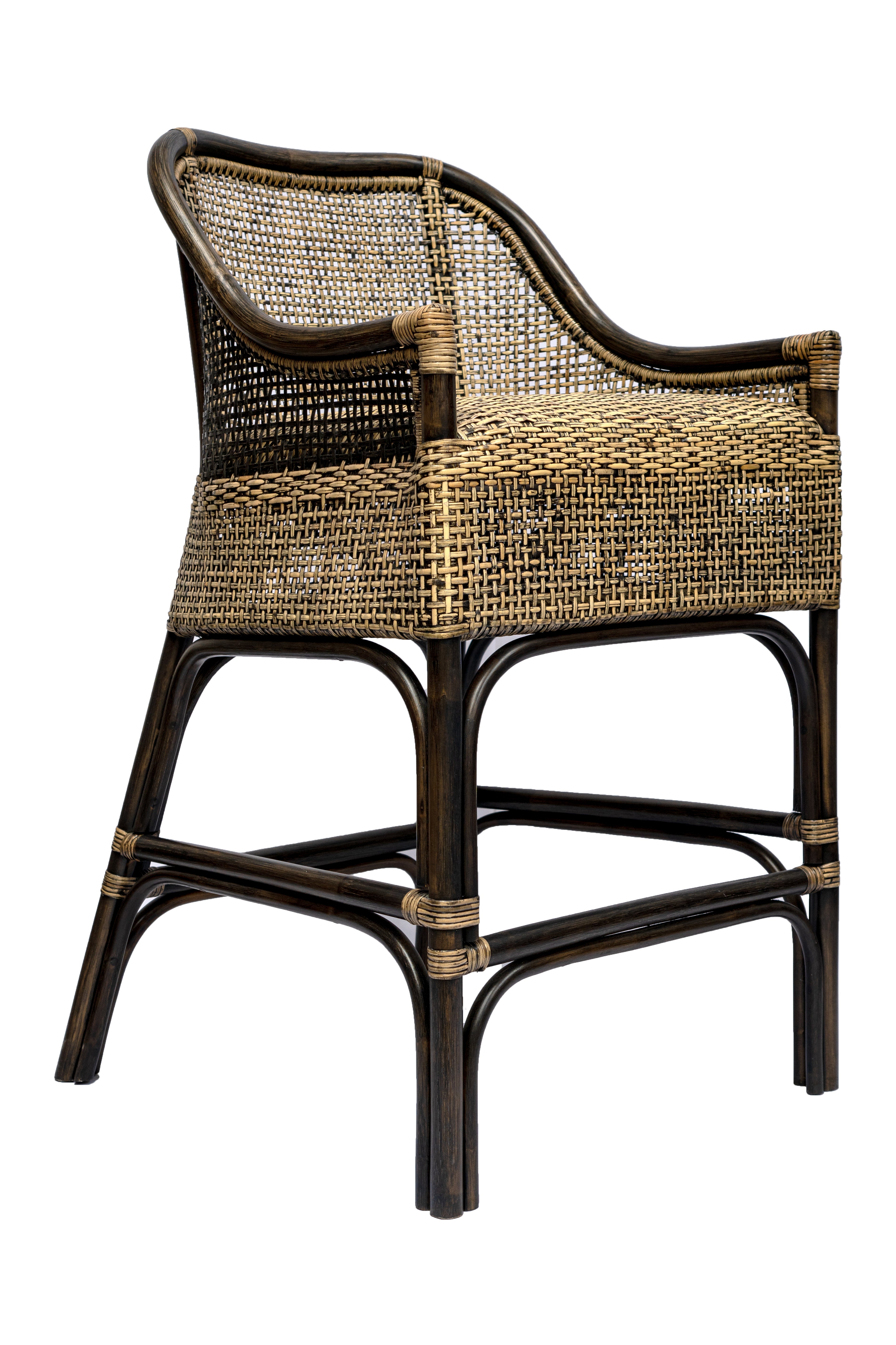 CR Albany Natural Rattan Counter Stool