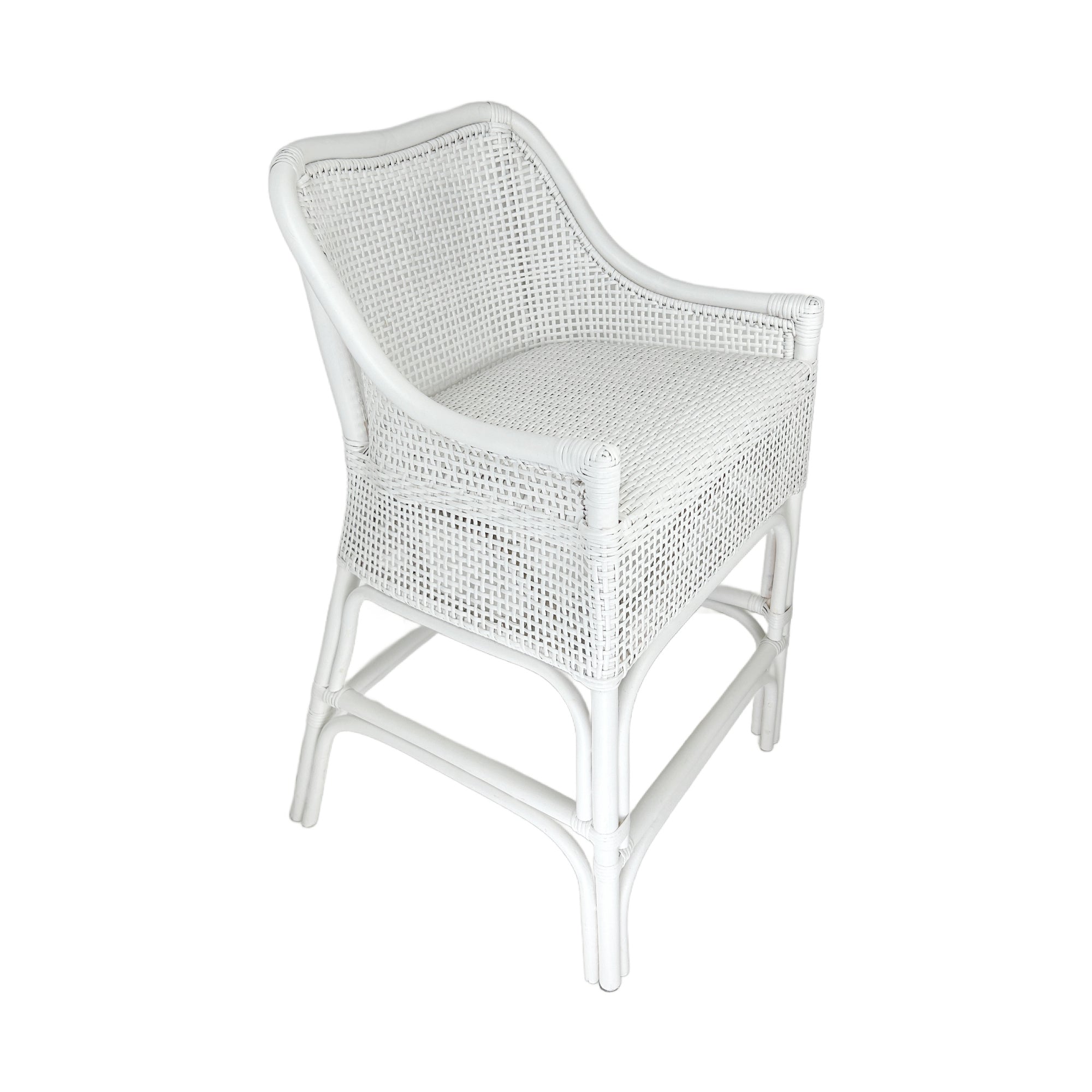 CR Albany Natural Rattan Counter Stool