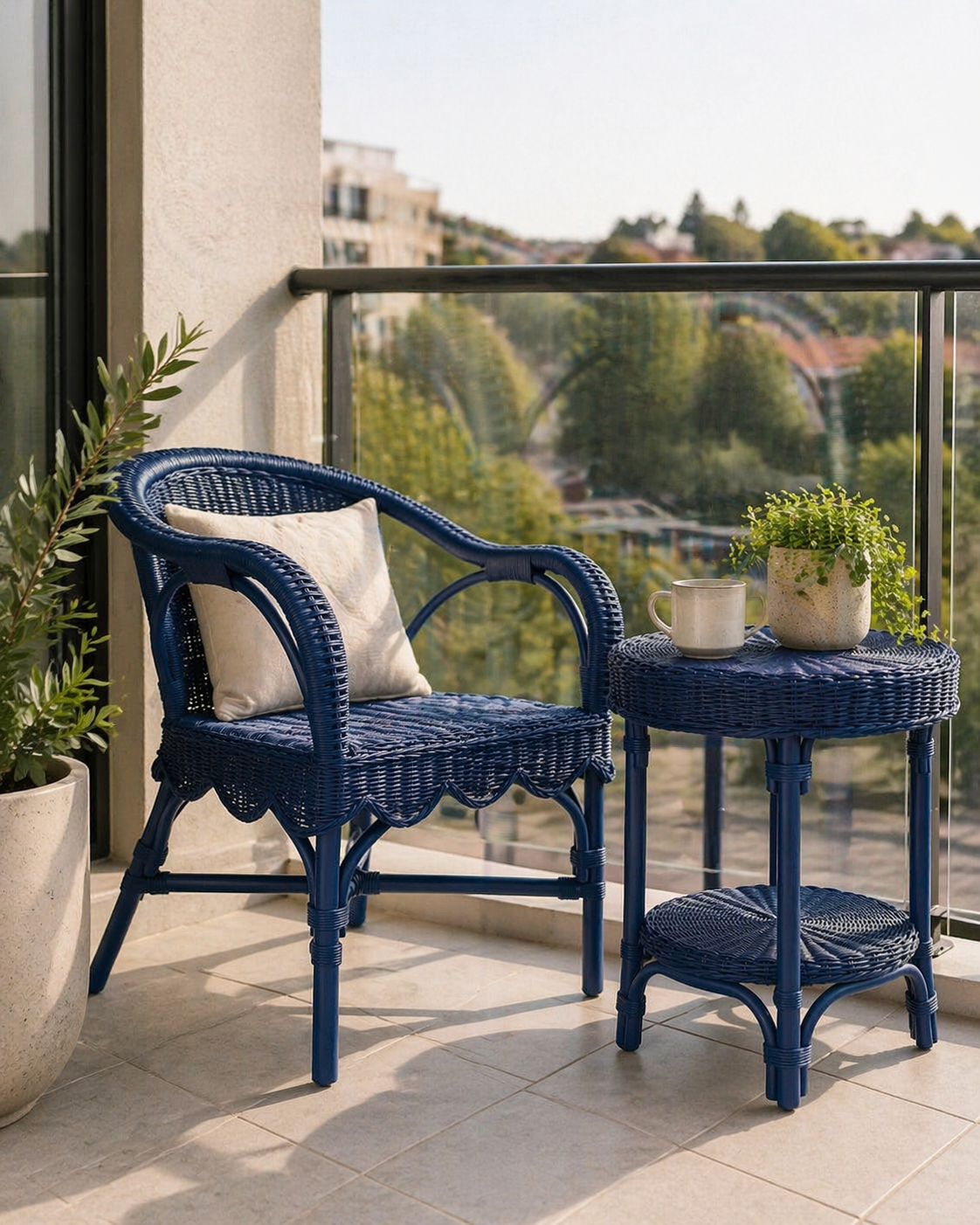 CR Selangor Natural Rattan Armchair