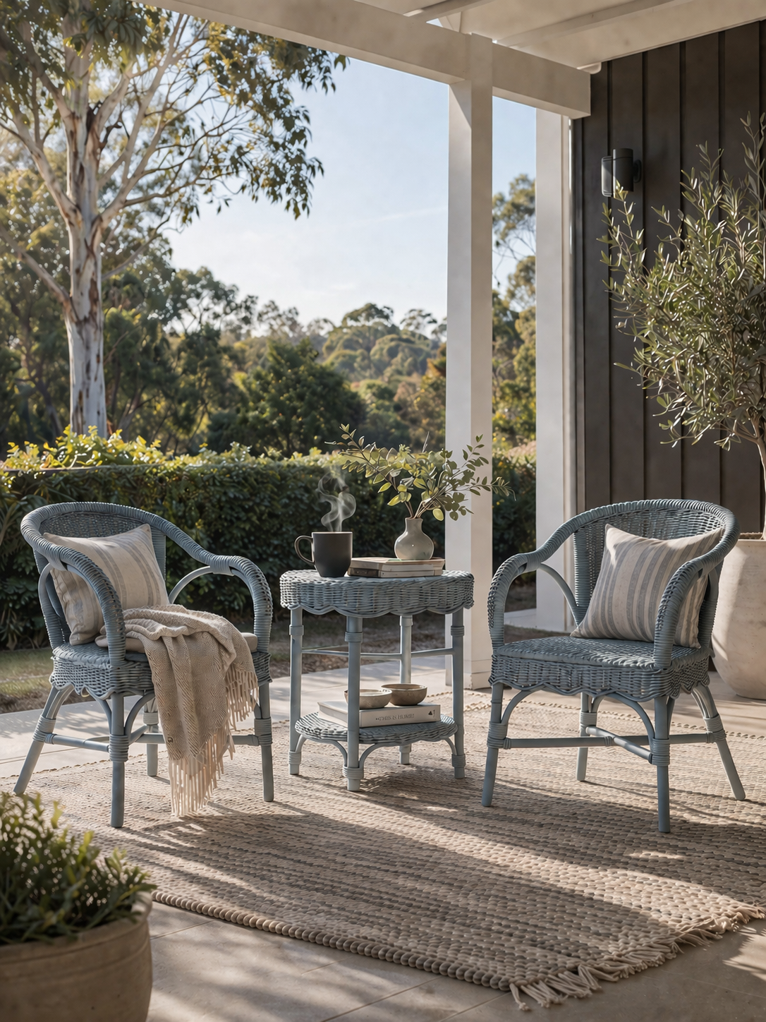 CR Selangor Natural Rattan Armchair