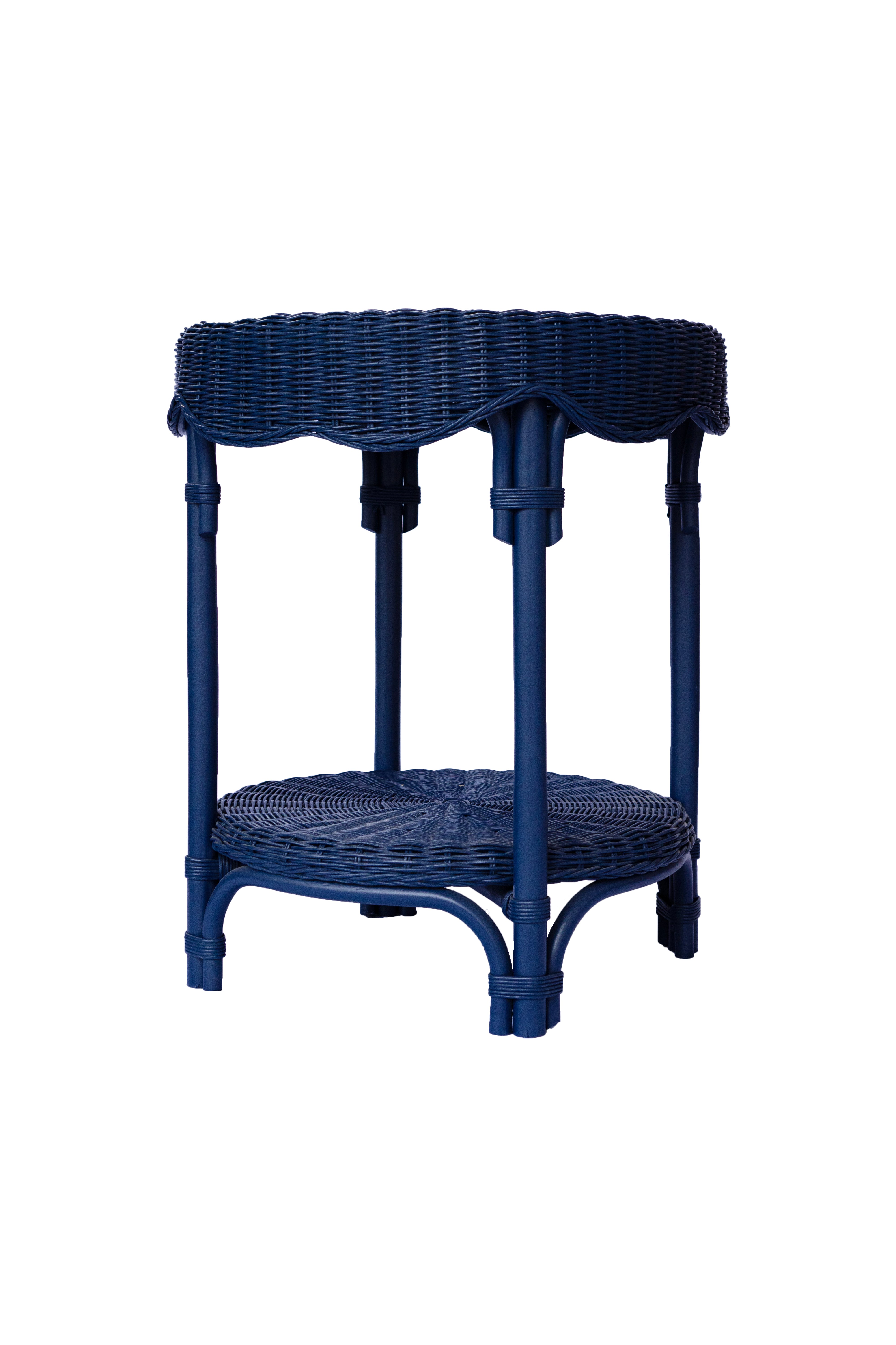 CR Selangor Natural Rattan Round Side Table