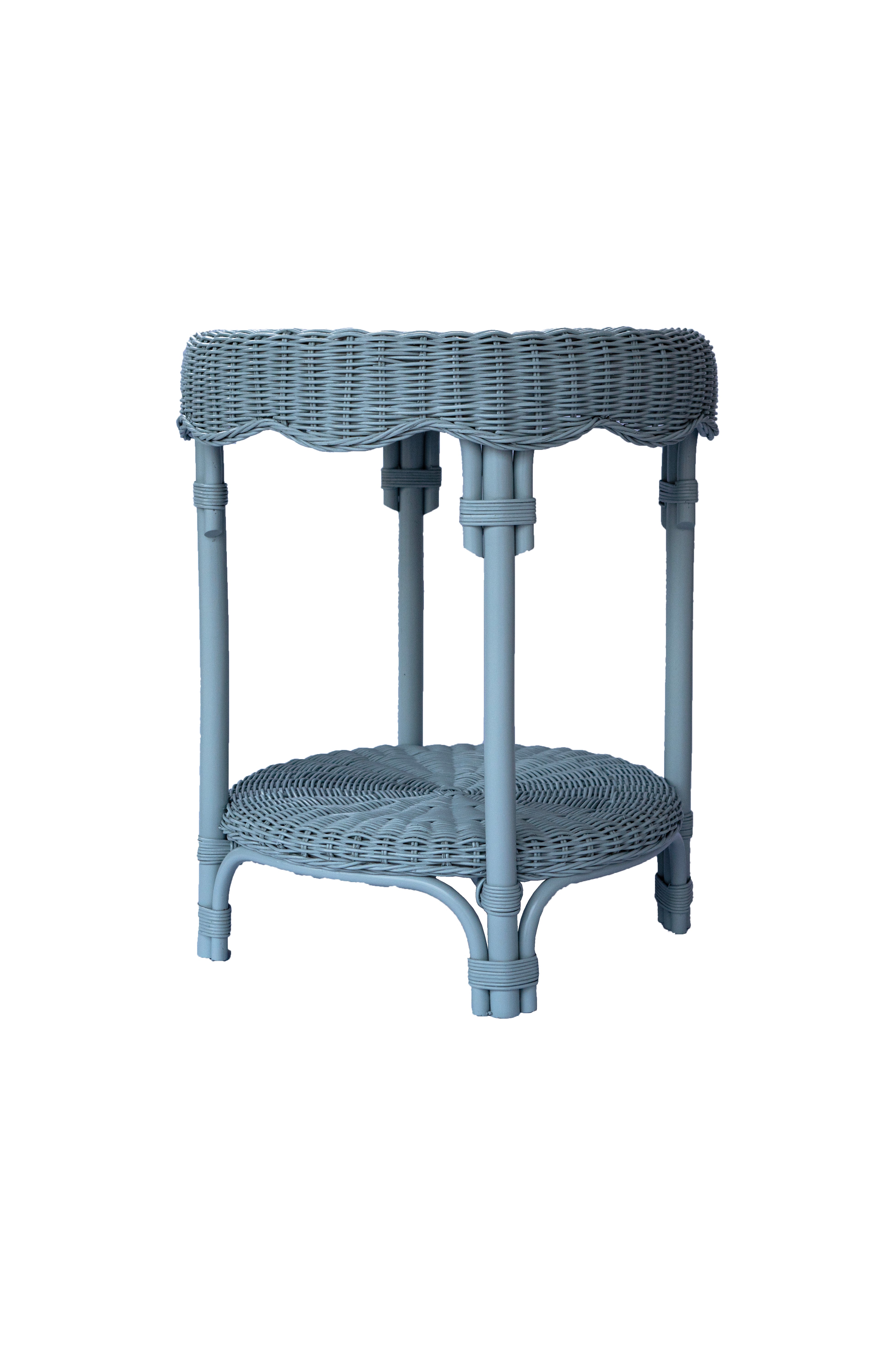 CR Selangor Natural Rattan Round Side Table