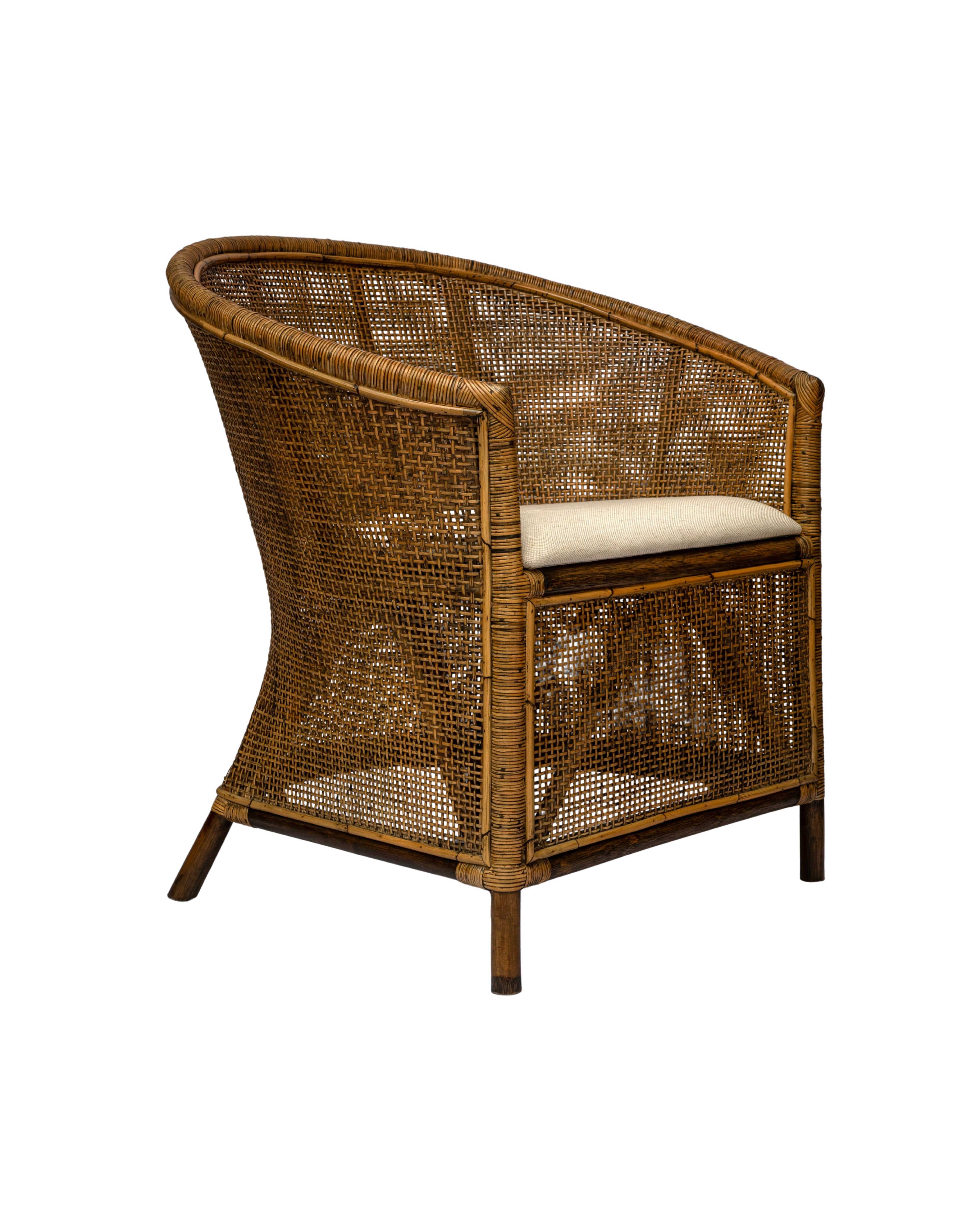 CR Adelaide Rattan Armchair with Cushion
