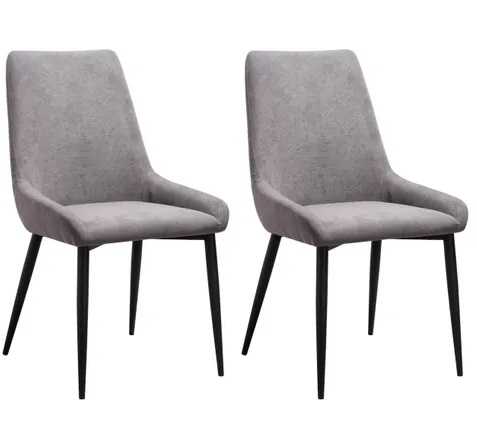 MD Gagny Fabric Dining Chair - Set of 2