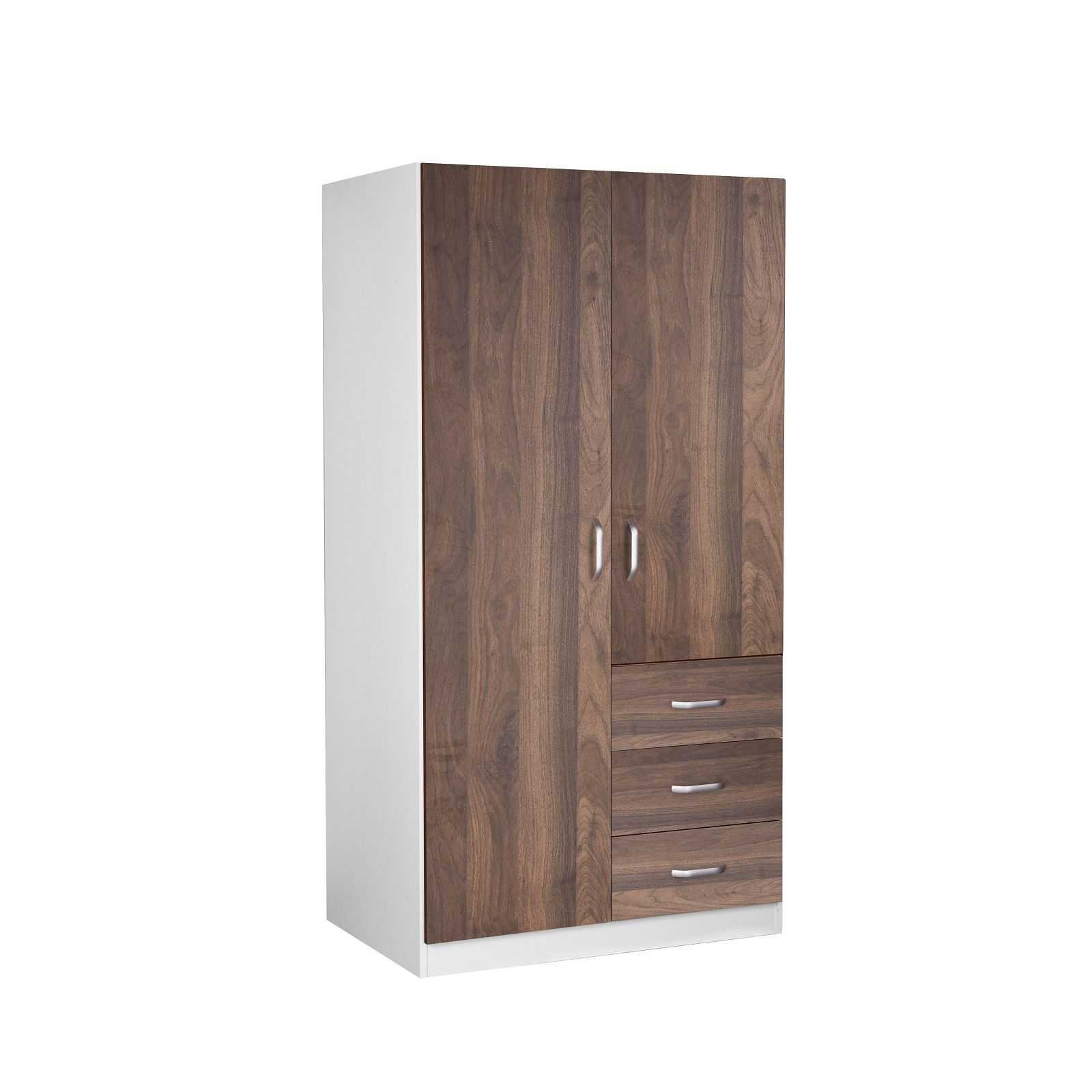 HE Zara Wardrobe 2 Door 3 Drawer