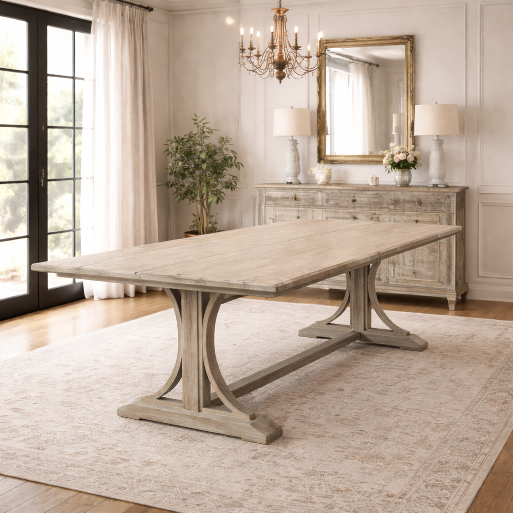 MF Provins Recycled Timber Dining Table