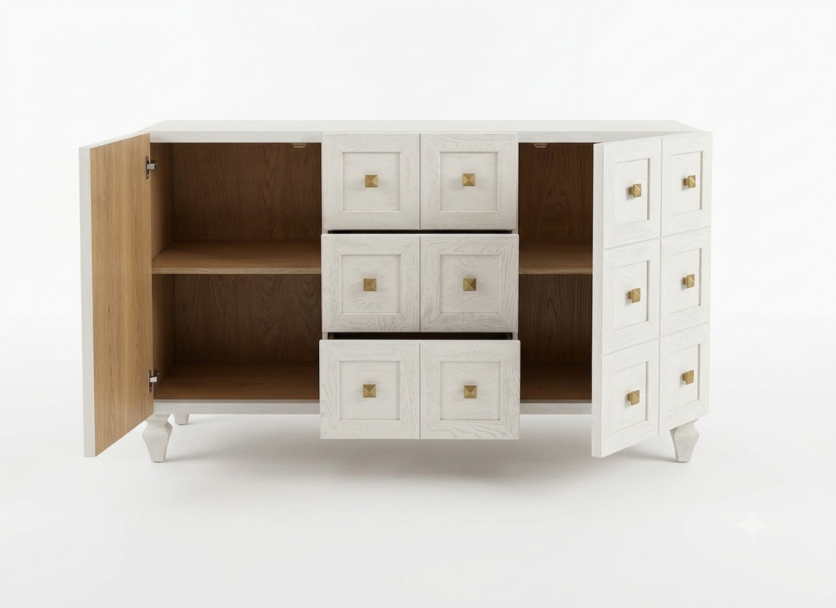MF Coco 3 Drawer 2 Door Sideboard