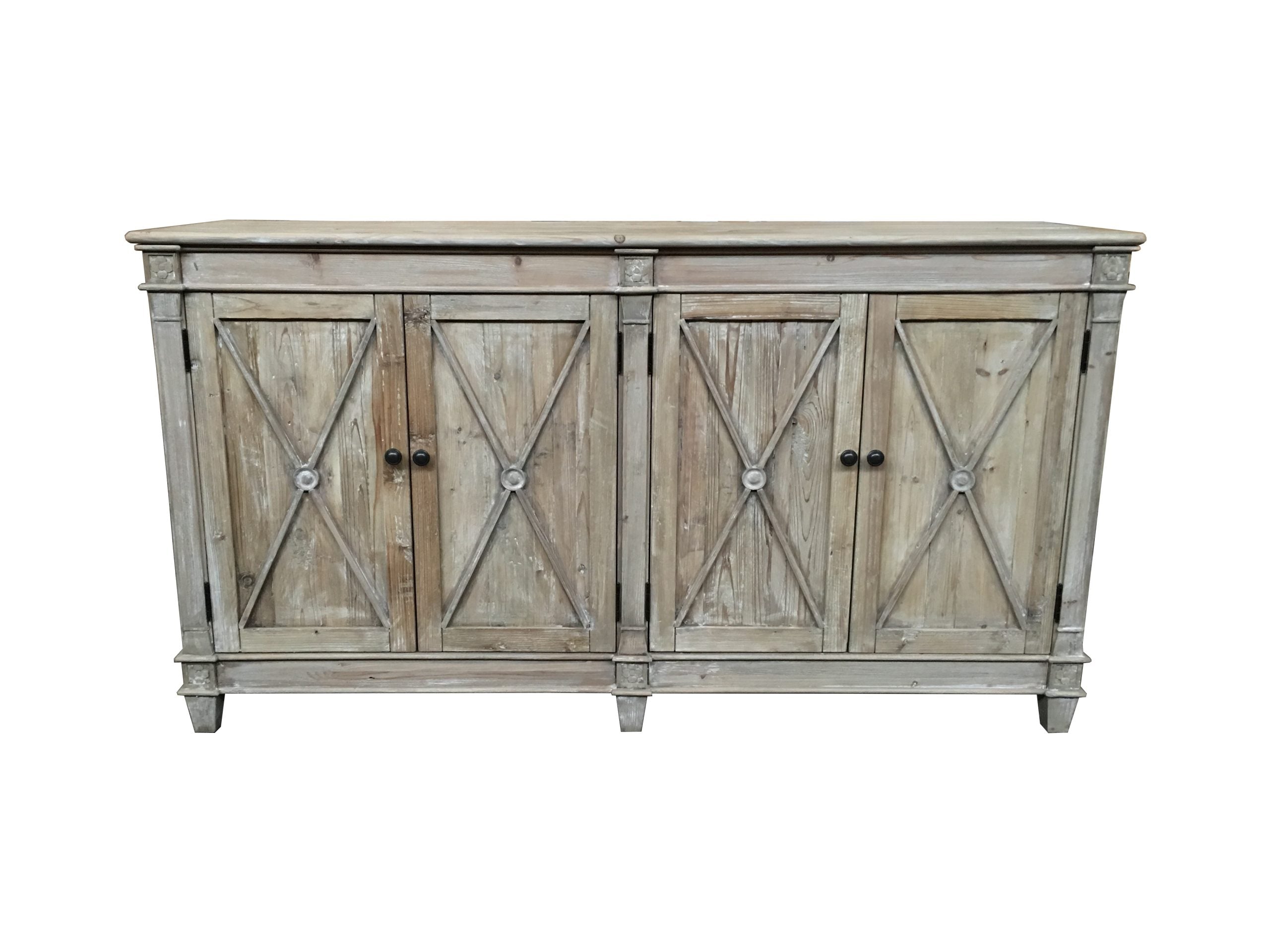MF Provins Recycled Timber 4 Door Buffet