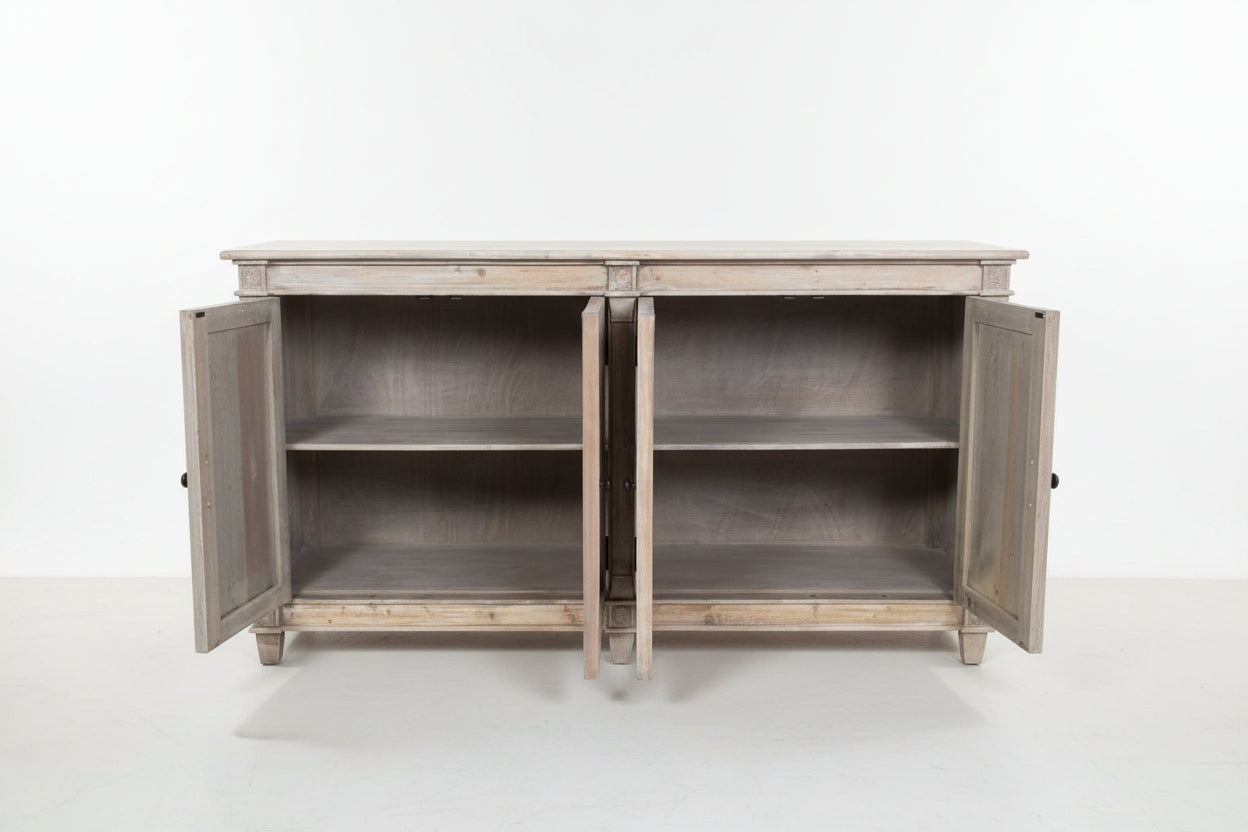 MF Provins Recycled Timber 4 Door Buffet