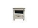 MF Provins Recycled Timber 1 Drawer Side Table