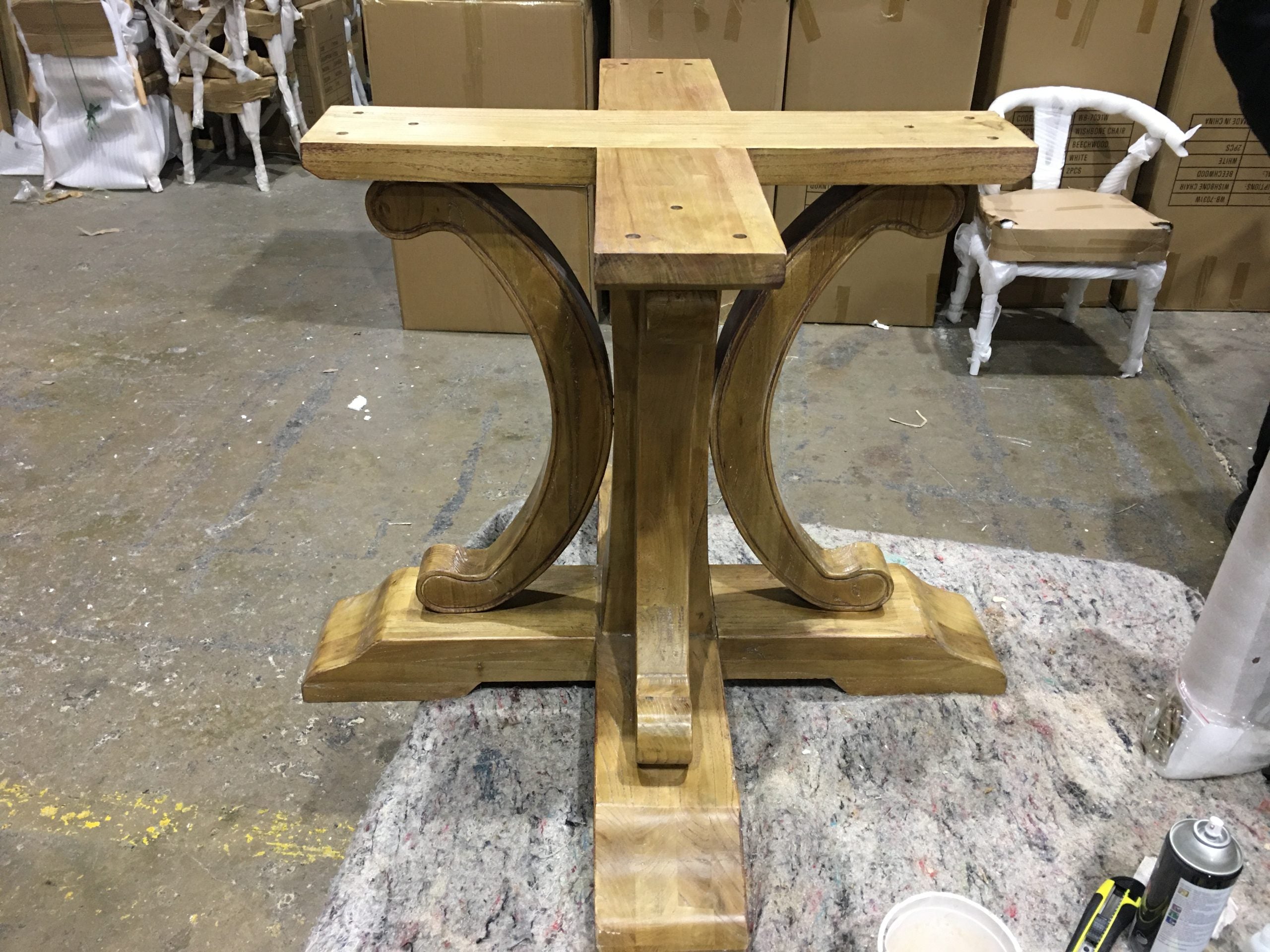 MF Ronde Recycled Elm Timber Round Dining Table