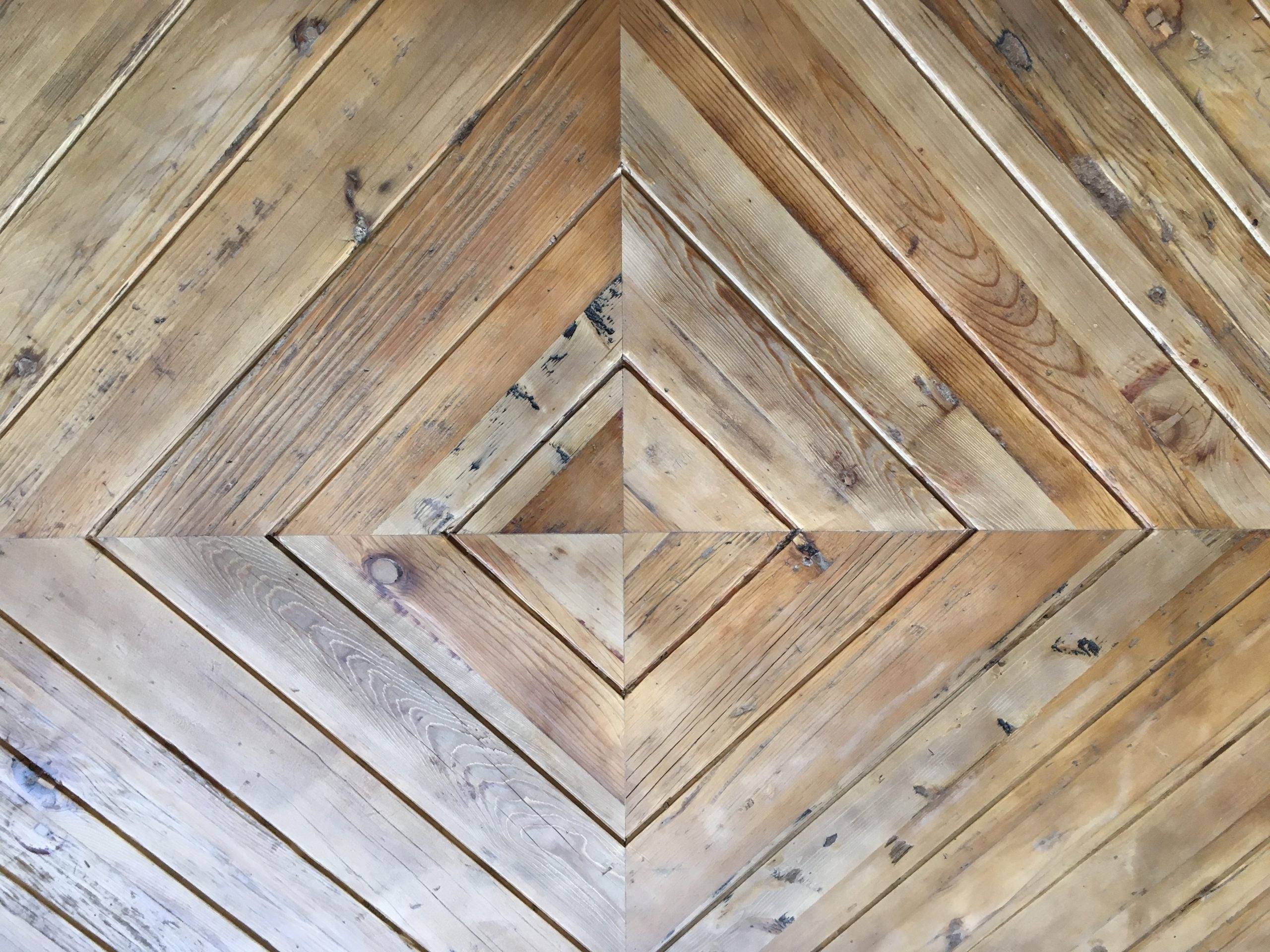 MF Regency Recycled Timber Diamond Pattern Top Dining Table