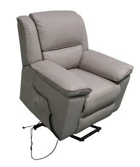 EL Simoca Leather Upholstered Electric Lift Chair