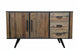 MF Rio Recycled Timber Metal Legs 2 Door 3 Drawer Sideboard