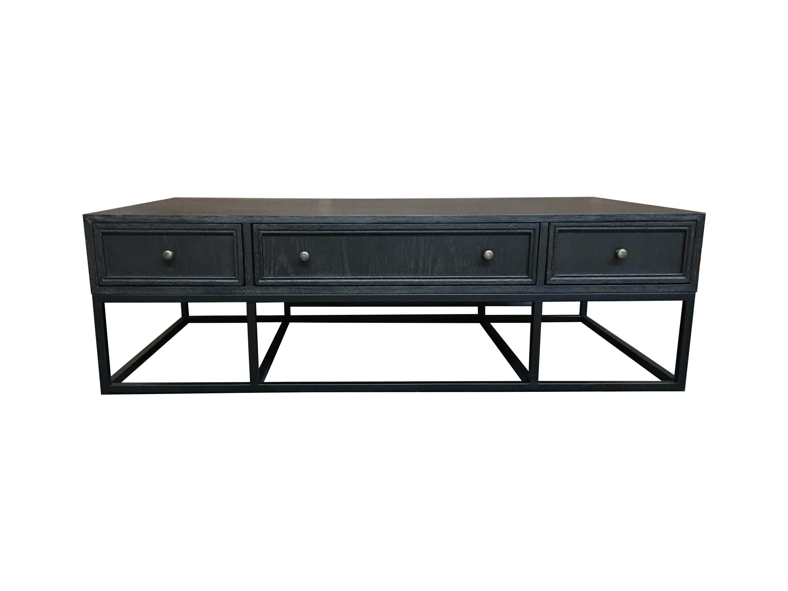 MF Tubetti Metal Base 6-Drawer Coffee Table