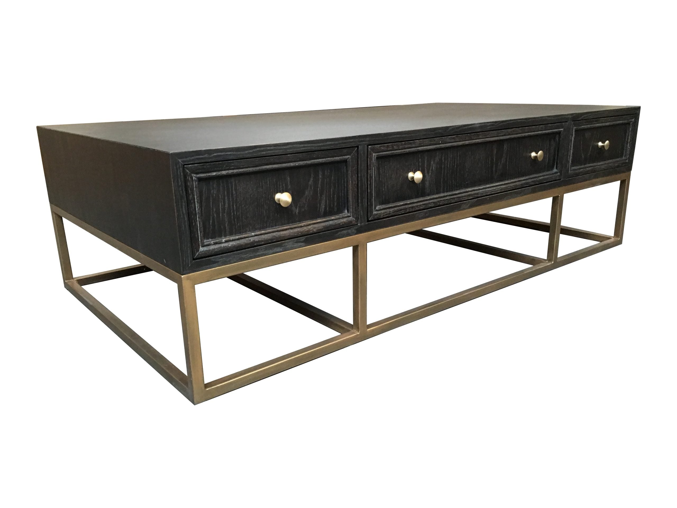 MF Tubetti Metal Base 6-Drawer Coffee Table