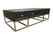 MF Tubetti Metal Base 6-Drawer Coffee Table