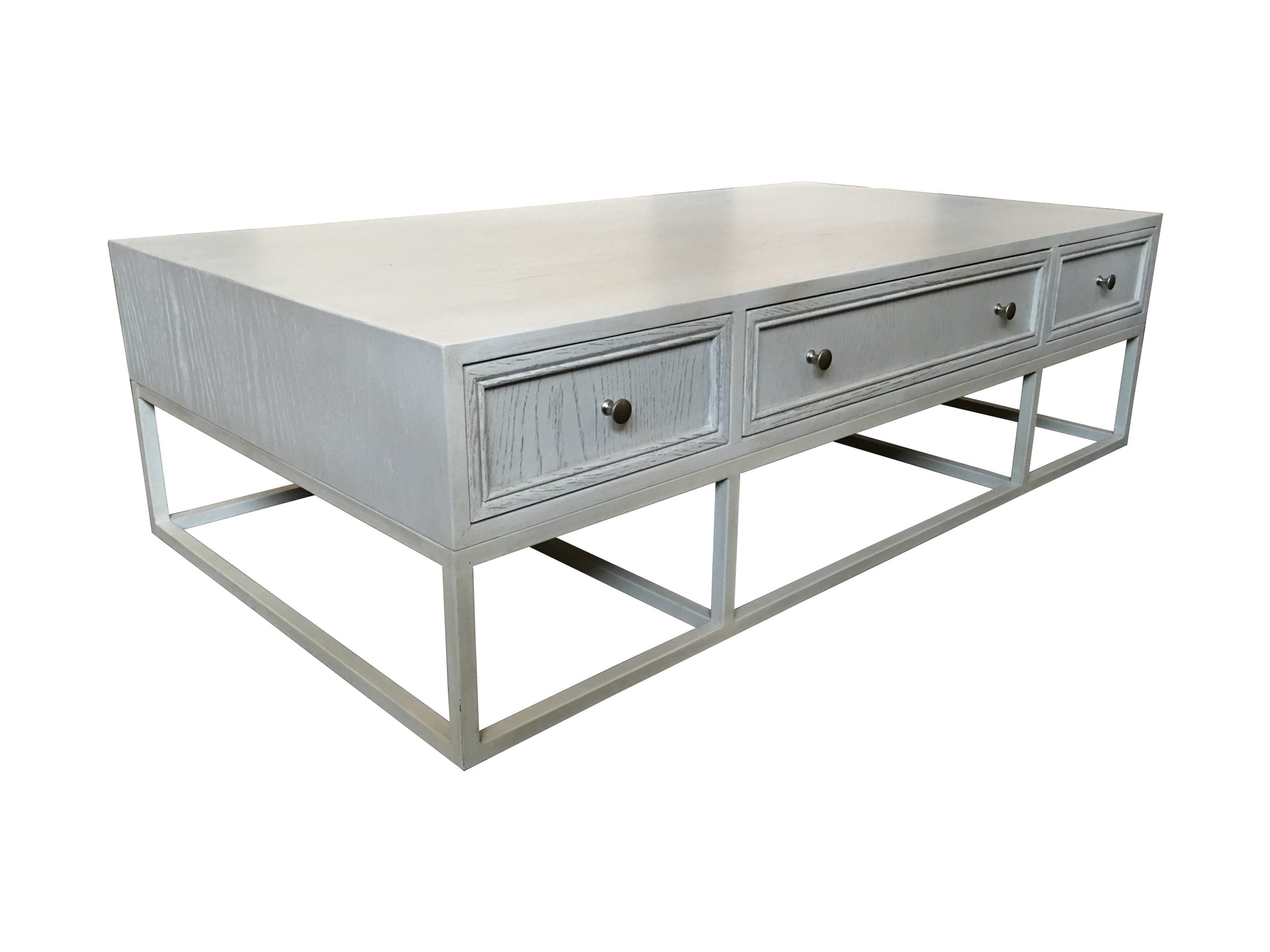 MF Tubetti Metal Base 6-Drawer Coffee Table