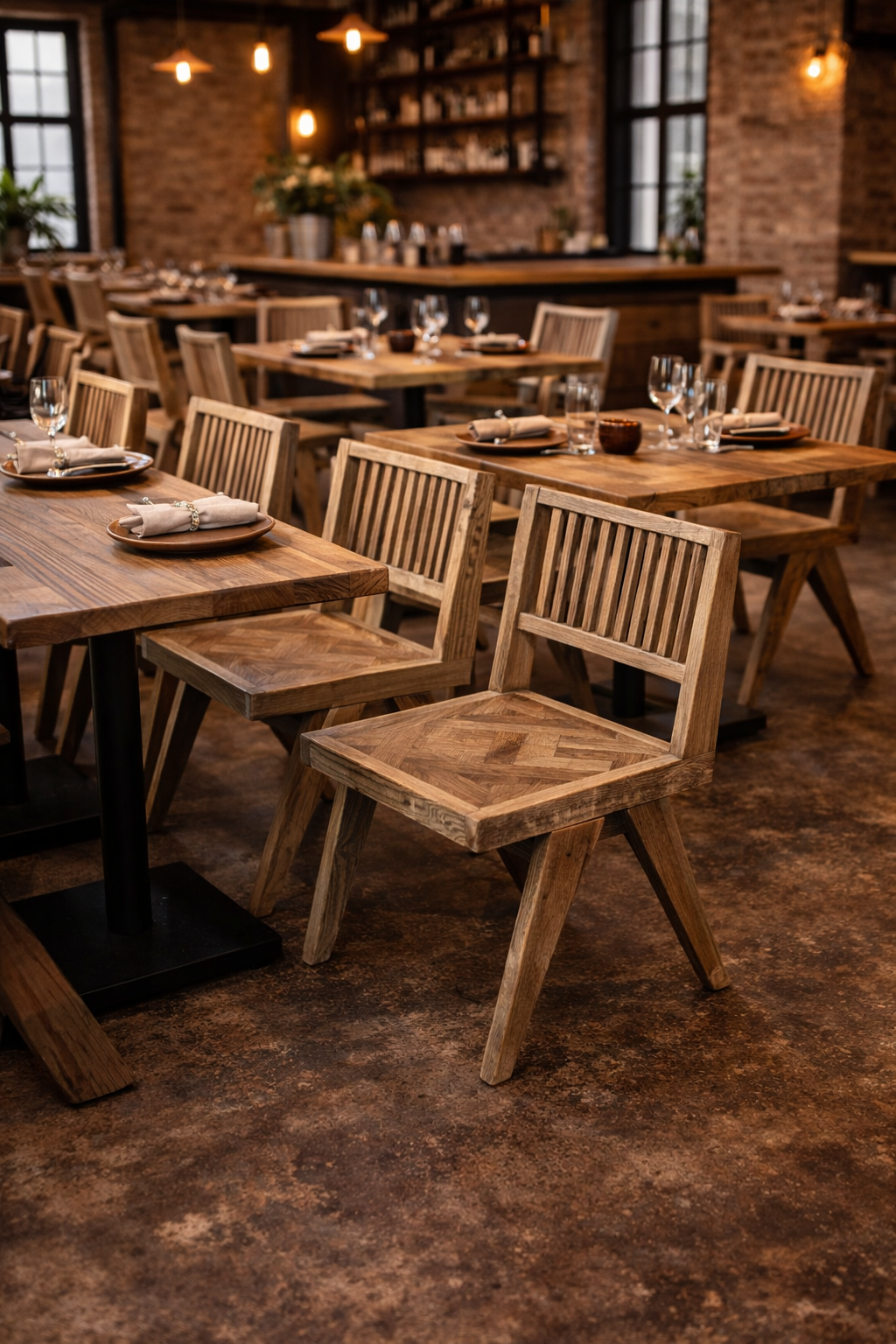MF Morocco Solid Timber New Dining Chair