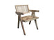 MF Morocco Carver Solid Timber Parquetry Seat Dining Chair