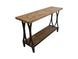 MF Bourke Recycled Elm Timber Hall Table with Shelf