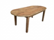 MF Villa Tapered Leg Recycled Elm Timber Dining Table