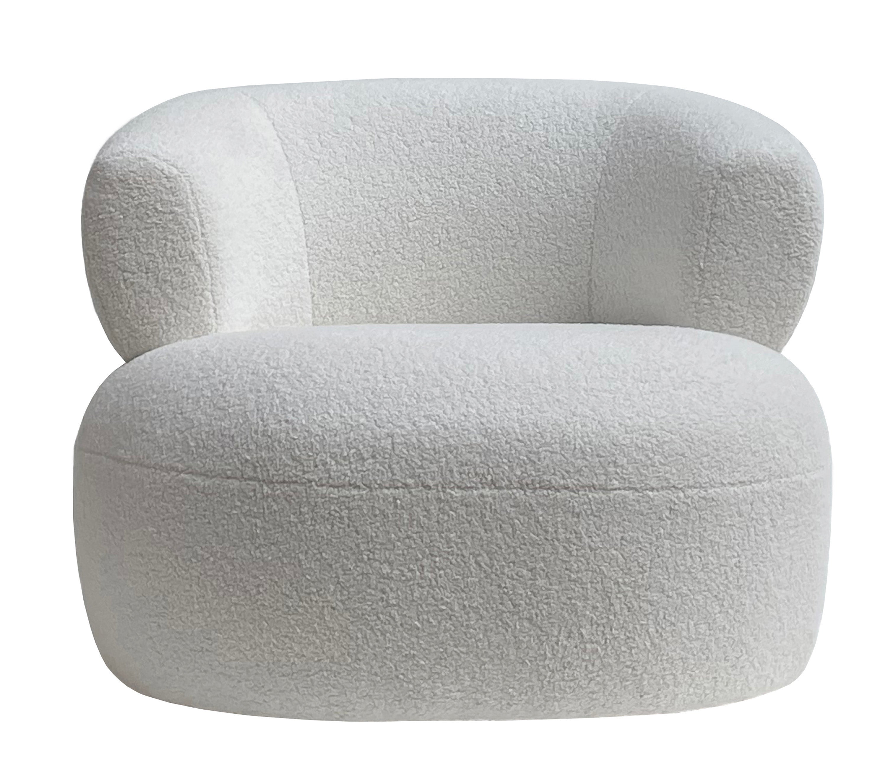 CR Lumi Fabric Upholstered Accent Chair