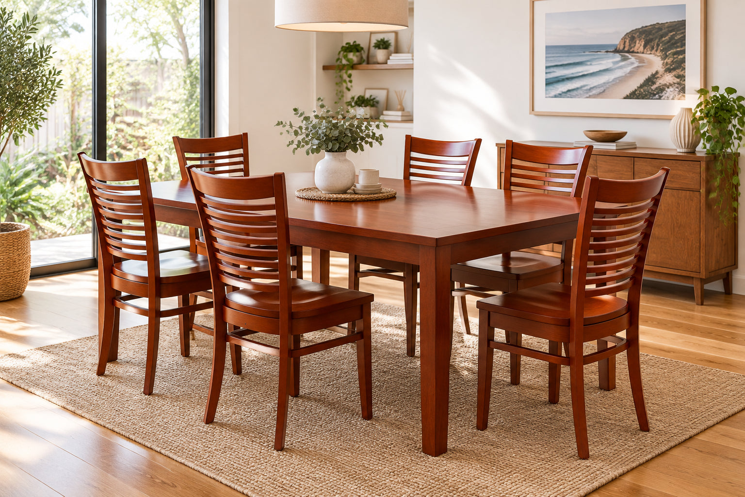 MA Lotus Solid Timber Dining Chair