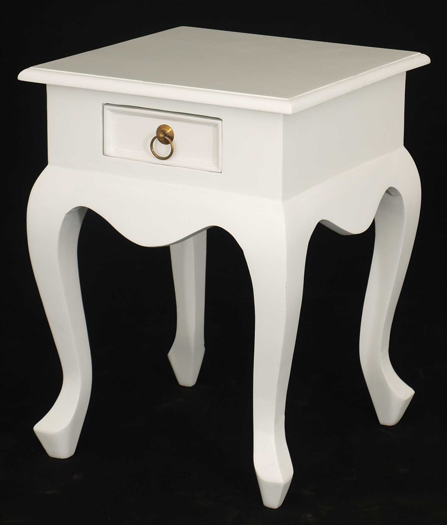 CT Queen Ann 1 Drawer Lamp Table