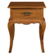 CT French Provincial Solid Timber 1 Drawer Lamp Table