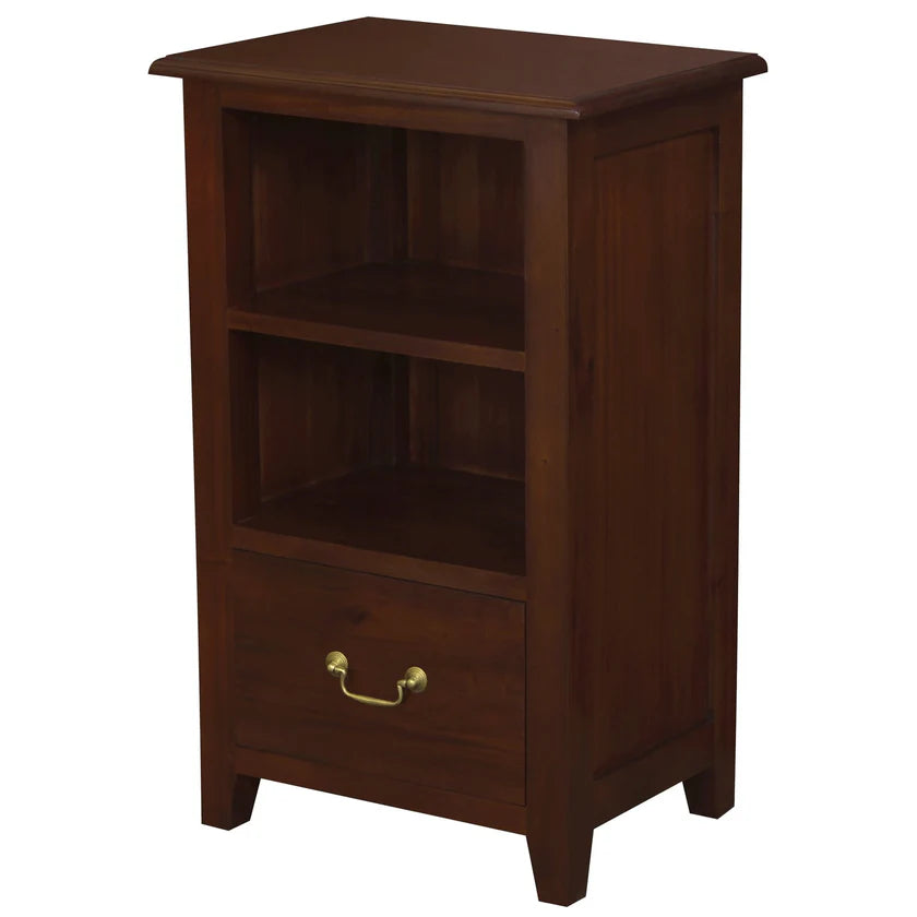 CT Tasmania Solid Timber 1 Drawer Lamp Table