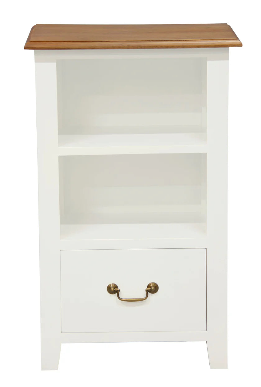 CT Tasmania Solid Timber 1 Drawer Lamp Table