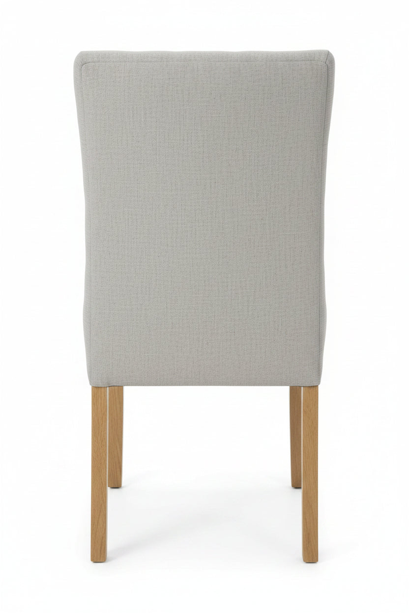 MF Santino Fabric Upholstered Timber Leg Dining Chair