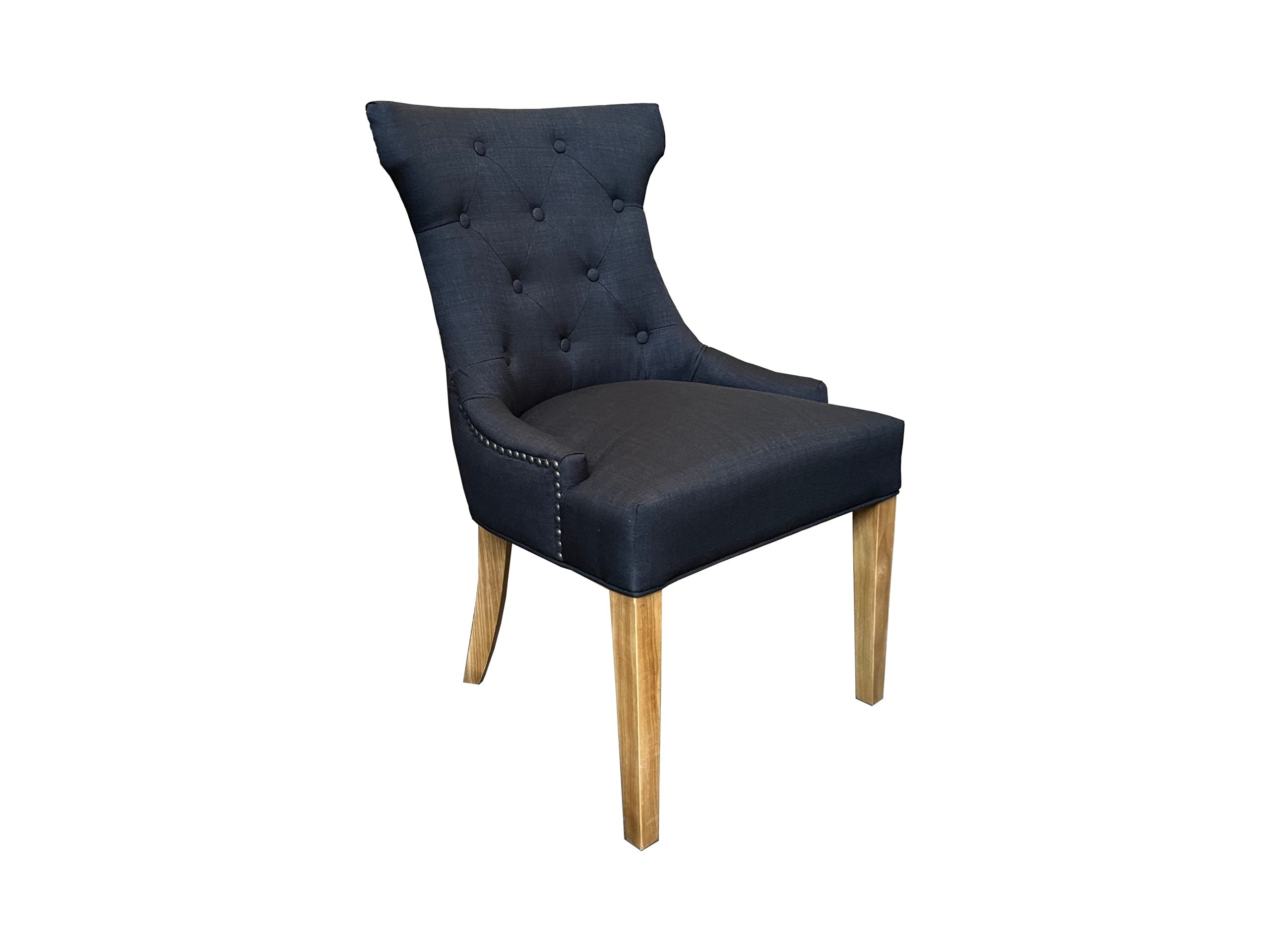 MF Carlos Fabric Upholstered Timber Legs Dining Chair