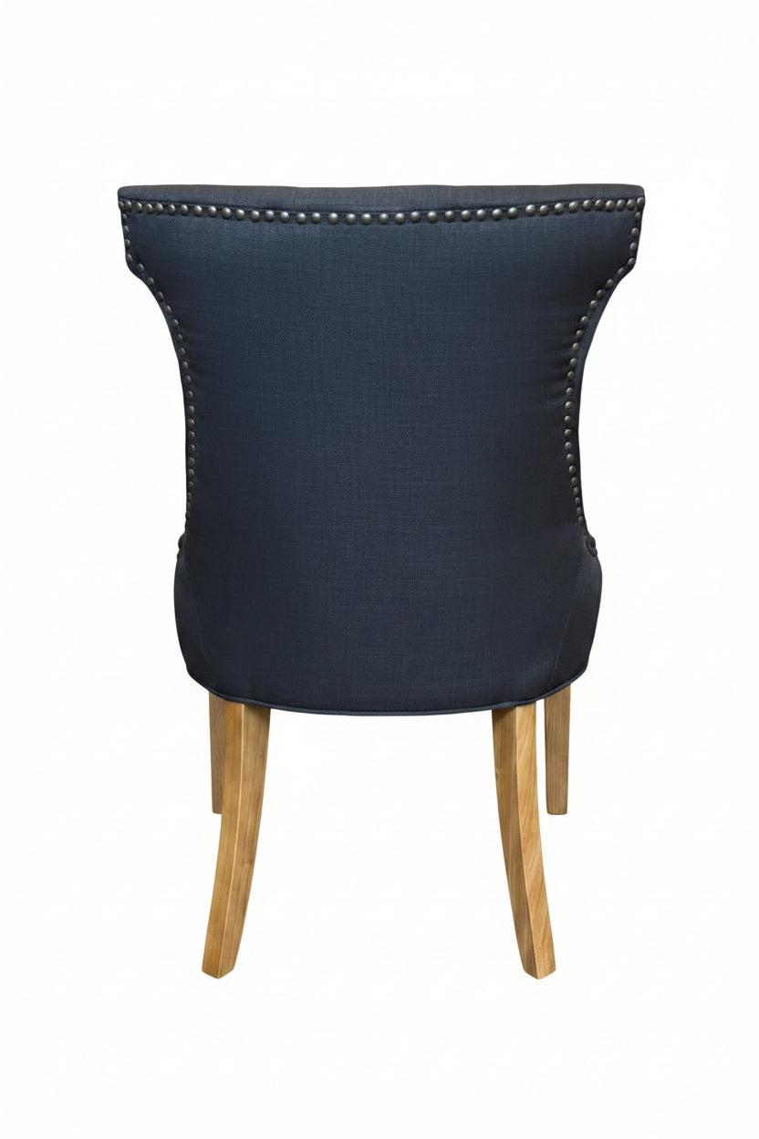 MF Carlos Fabric Upholstered Timber Legs Dining Chair