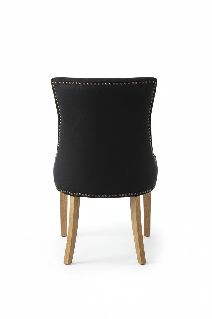 MF Monte Fabric Upholstered Timber Leg Dining Chair