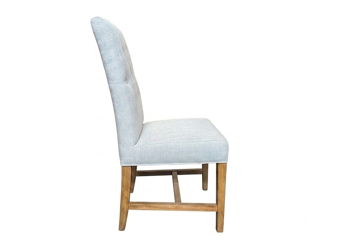 MF Diego Fabric Upholstered Timber Leg Dining Chair