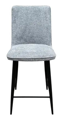 MD Loftus Fabric Upholstered Metal Leg Bar Stool